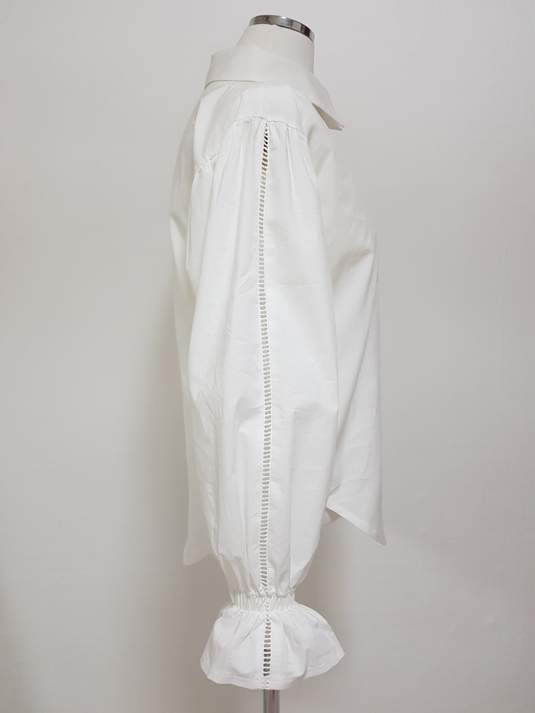 Formal Autumn Shirt Balloon Sleeved Blouse 20's