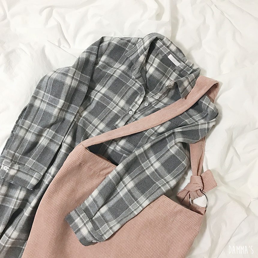 Corduroy corduroy eco bag 5color