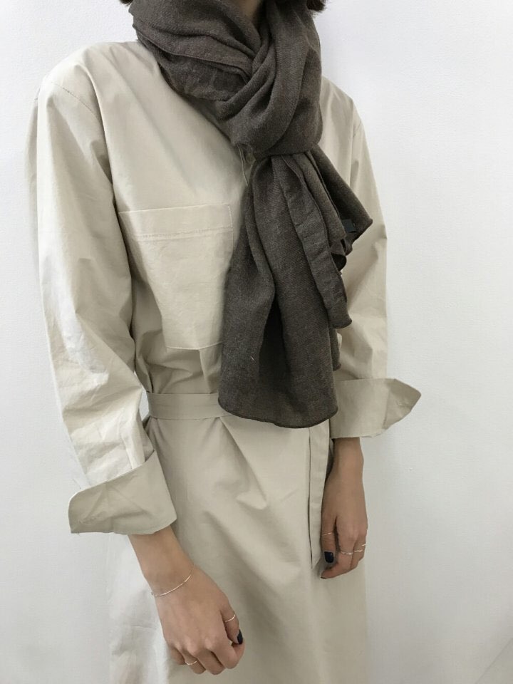 Autumn muffler Women's coordination gift Simple