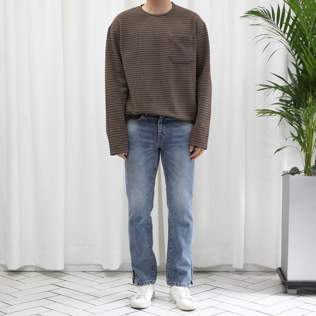 Korea Jeans Pants 2191 Denim Denim Pants Jeans Loo