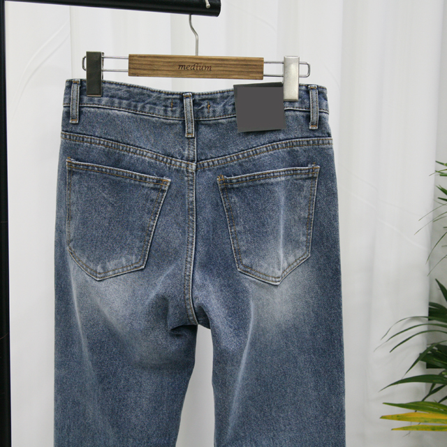 Korea Jeans Pants 2191 Denim Denim Pants Jeans Loo