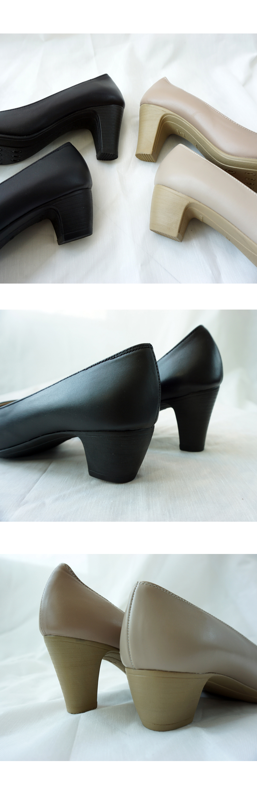 Natural Cowhide Women Unisex Interview Shoes Crew 