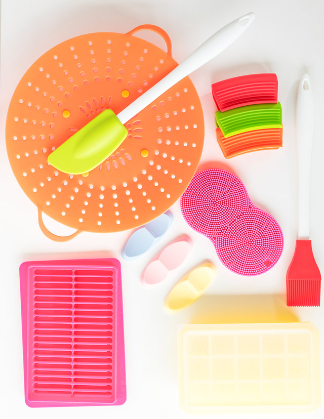 Silicone steam cooker steamed sauce pan steamed po