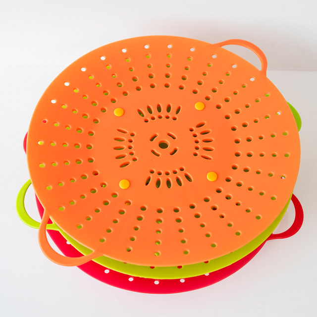 Silicone steam cooker steamed sauce pan steamed po