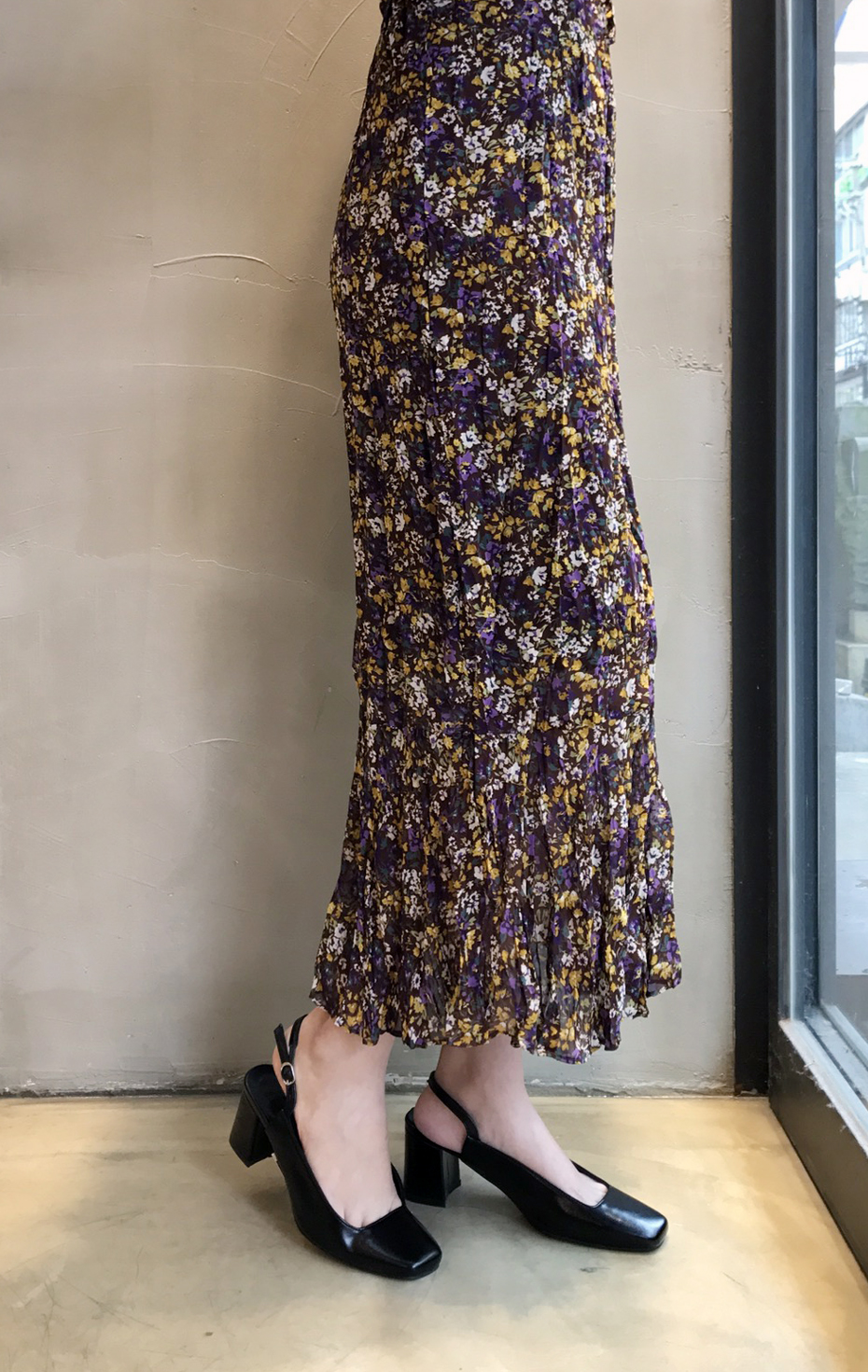 New Women Dress Free Shipping Flower Dress Frilly 