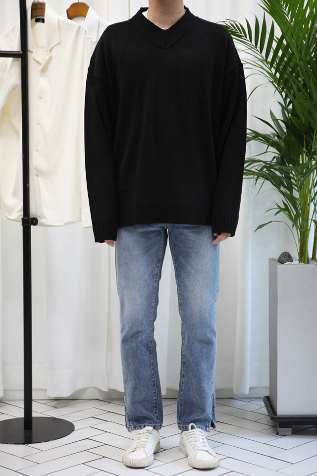 Korea Jeans Pants 2191 Denim Denim Pants Jeans Loo