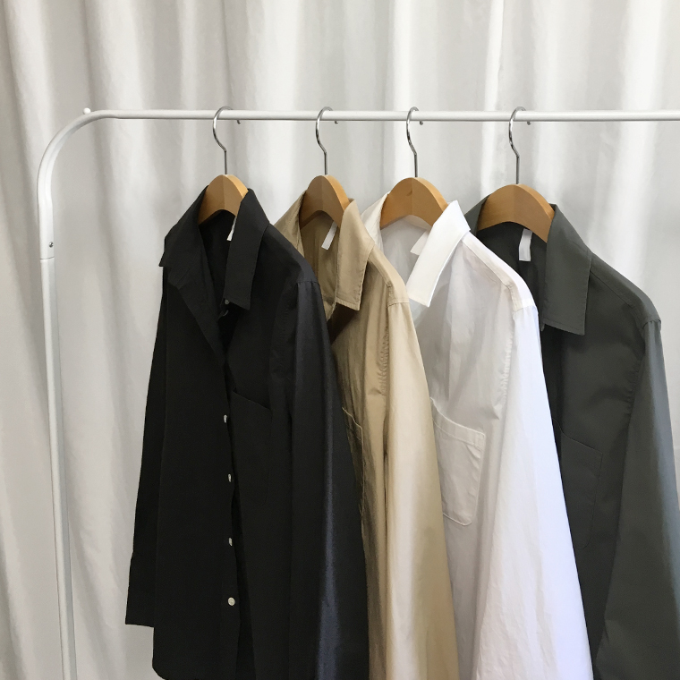 Free shipping long sleeve loose-fitting basic cott