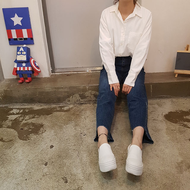 Cuffs O Buffett White Shirt Southern Fuck Wide Eye