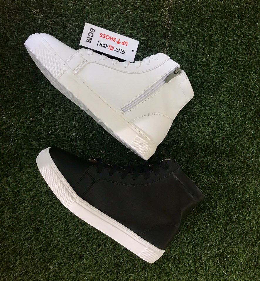 Men Height Shoes Kino Hiroshi 6cm ★ High Top Sneak