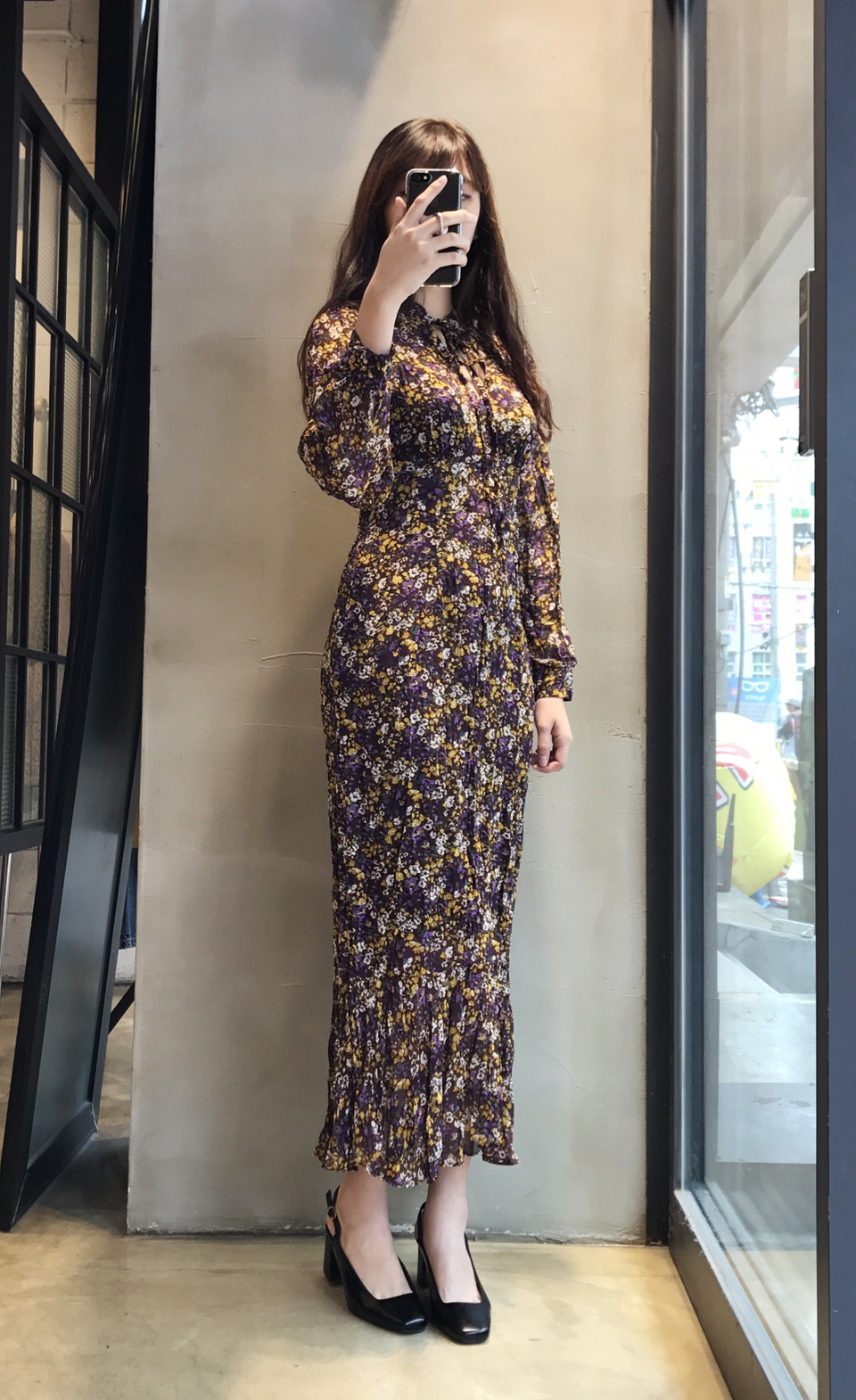 New Women Dress Free Shipping Flower Dress Frilly 