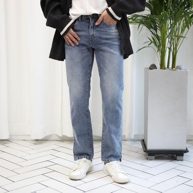 Korea Jeans Pants 2191 Denim Denim Pants Jeans Loo