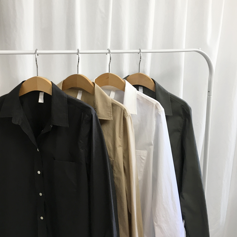 Free shipping long sleeve loose-fitting basic cott