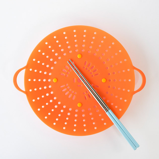 Silicone steam cooker steamed sauce pan steamed po