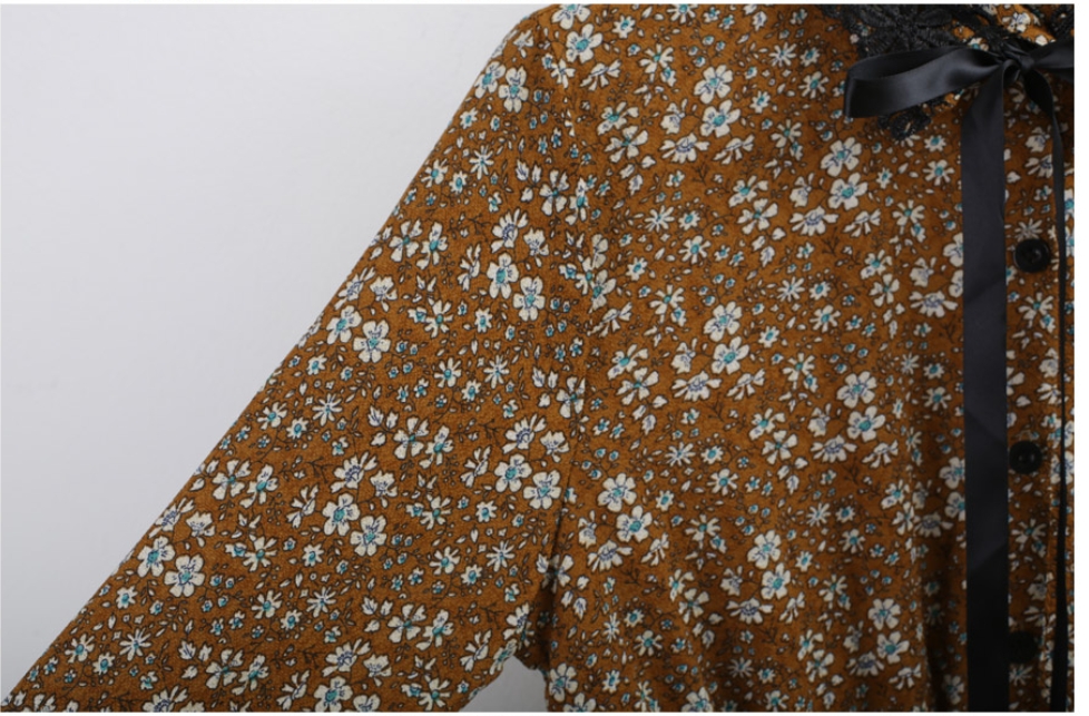 New Women Dress DH Women's Lace Color Flower Dr