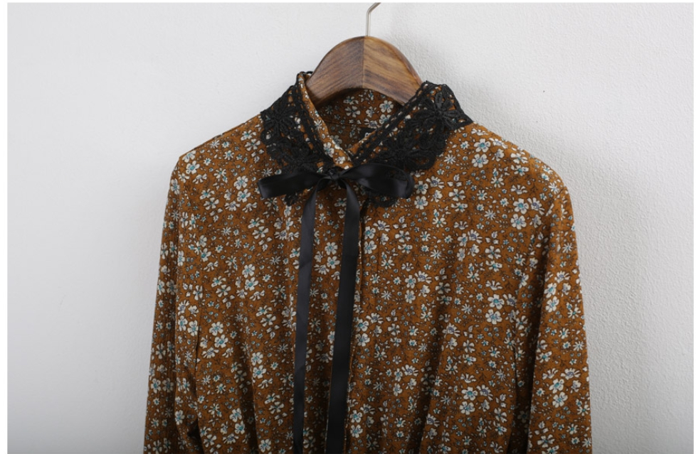 New Women Dress DH Women's Lace Color Flower Dr