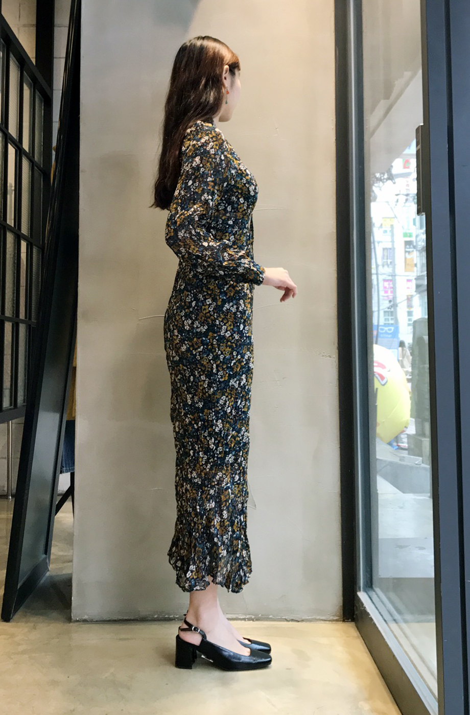 New Women Dress Free Shipping Flower Dress Frilly 