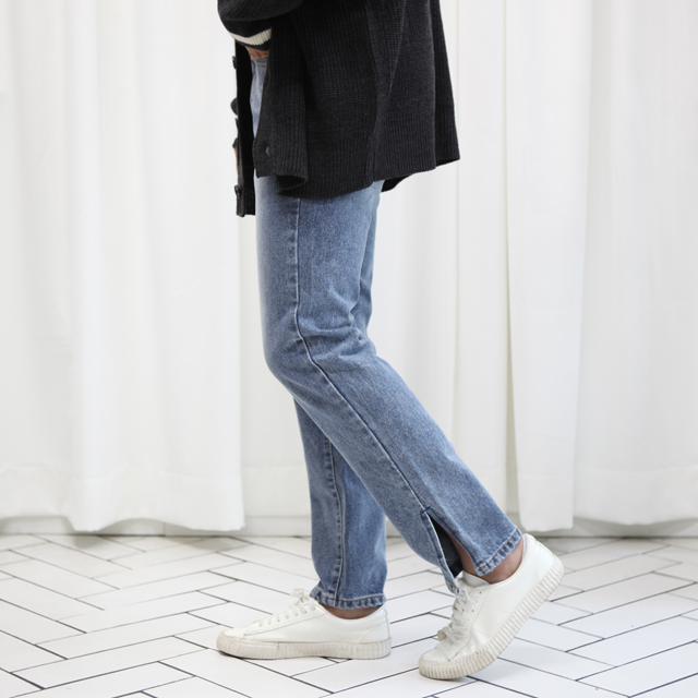 Korea Jeans Pants 2191 Denim Denim Pants Jeans Loo