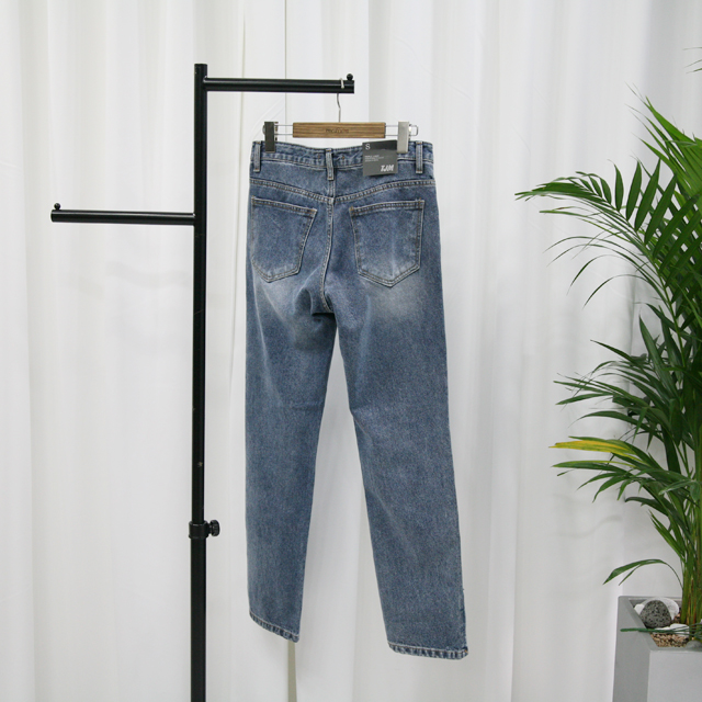Korea Jeans Pants 2191 Denim Denim Pants Jeans Loo