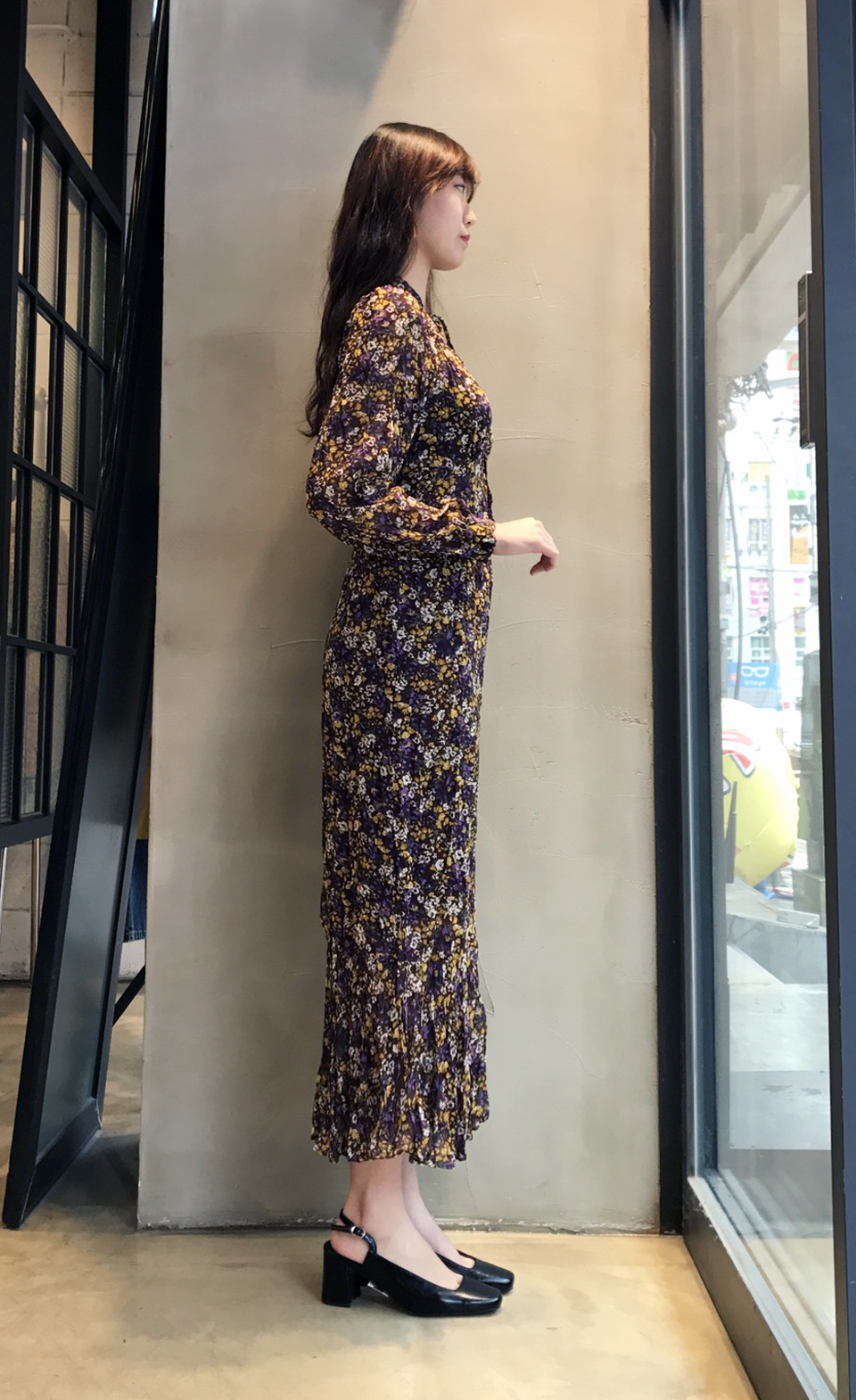 New Women Dress Free Shipping Flower Dress Frilly 