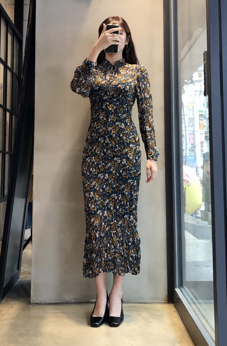 New Women Dress Free Shipping Flower Dress Frilly 