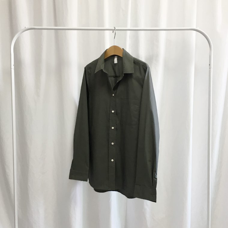 Free shipping long sleeve loose-fitting basic cott