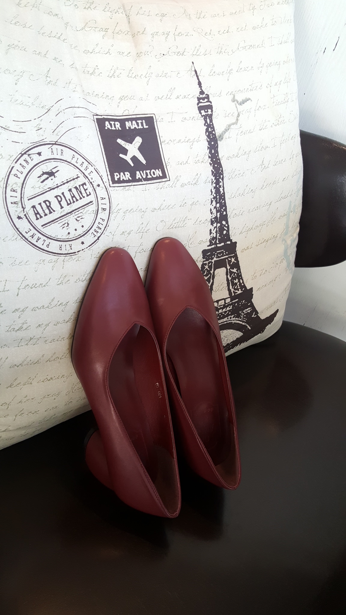 Retro Mid-Hill Pumps cm Shoes Slipper Heel 6CM or 