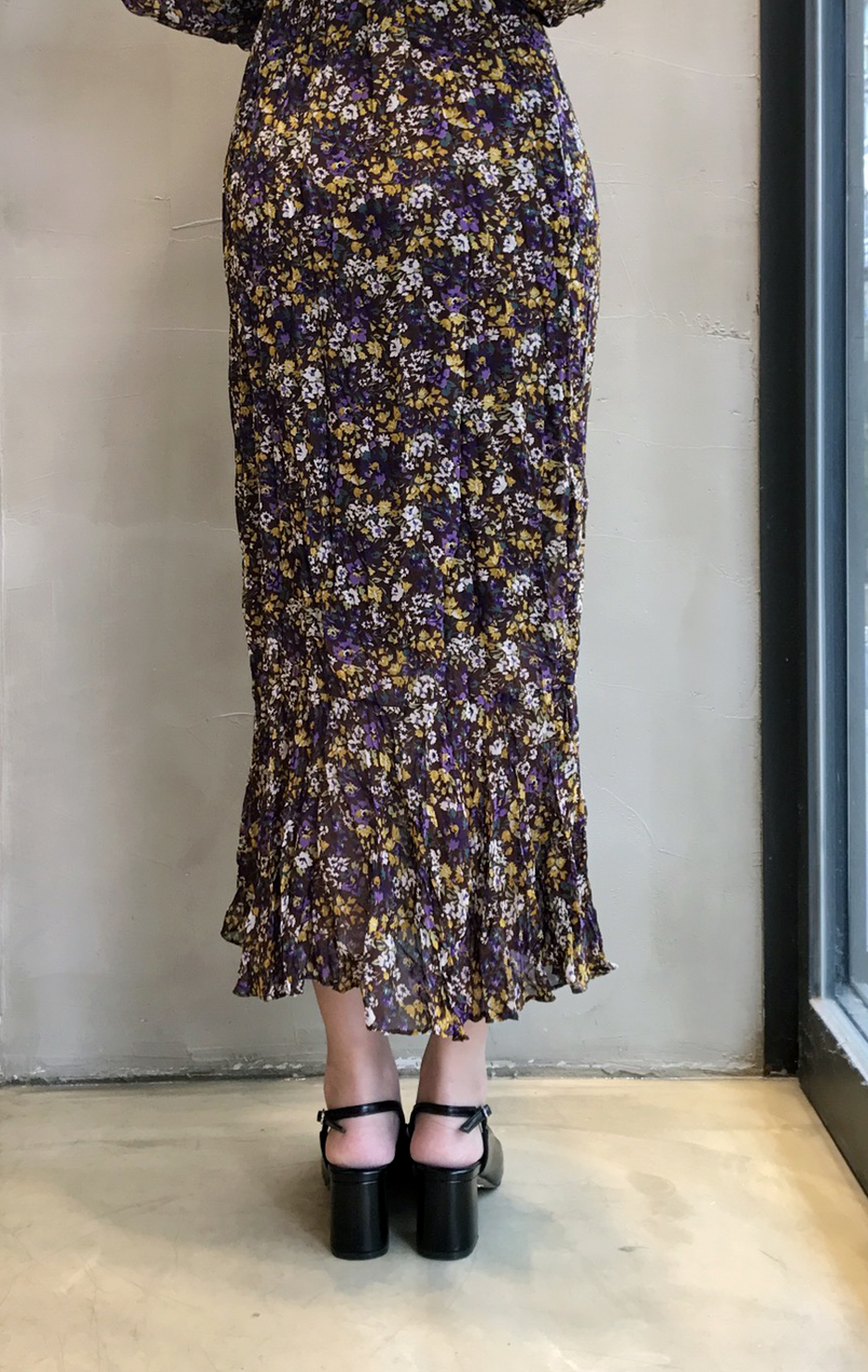 New Women Dress Free Shipping Flower Dress Frilly 