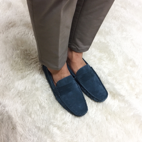 Driving shoes suede loafers 8color Stylish men Cas