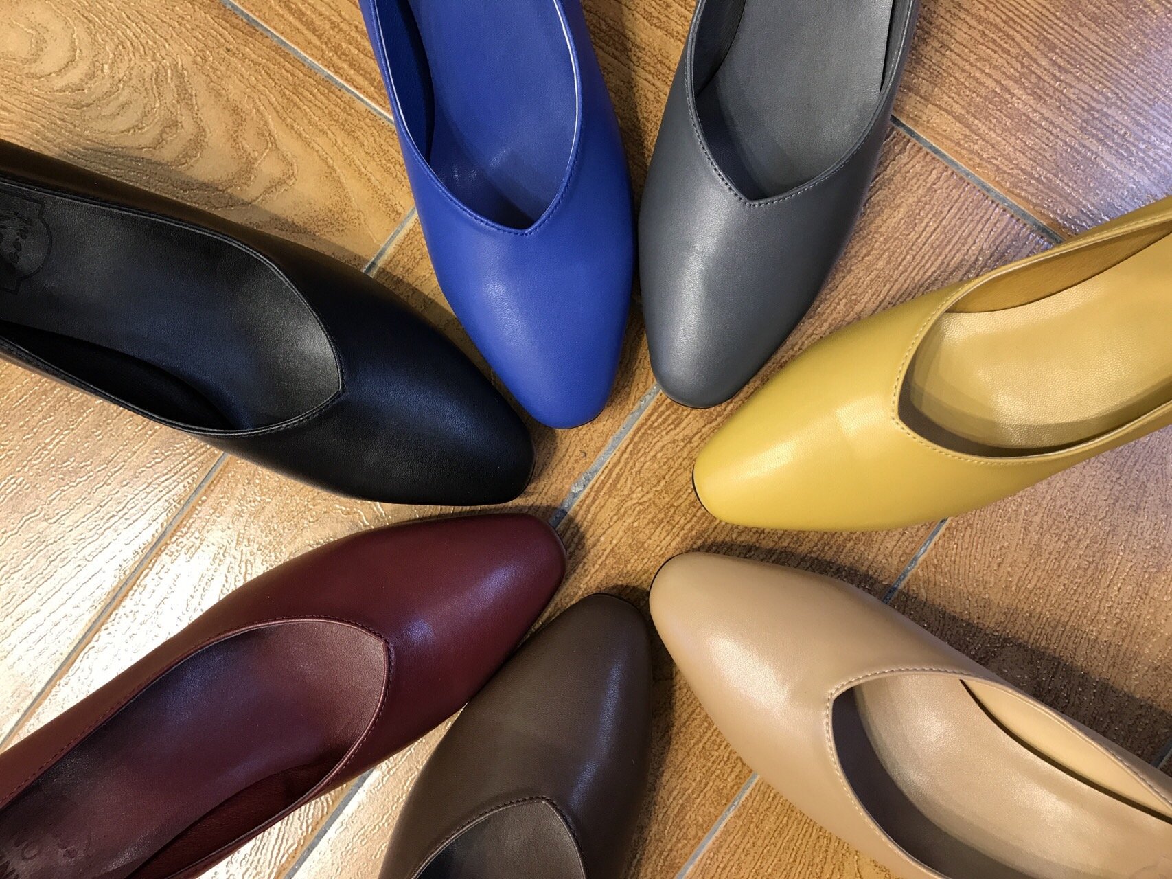 Retro Mid-Hill Pumps cm Shoes Slipper Heel 6CM or 