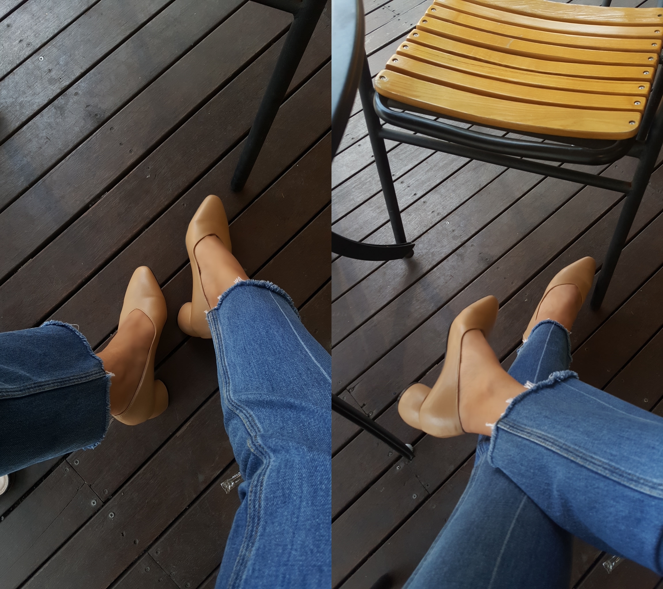 Retro Mid-Hill Pumps cm Shoes Slipper Heel 6CM or 