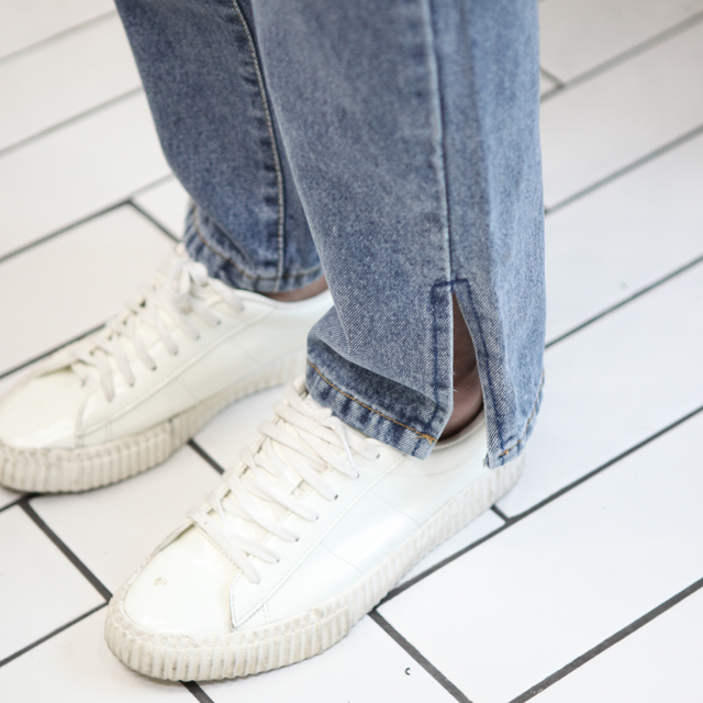 Korea Jeans Pants 2191 Denim Denim Pants Jeans Loo