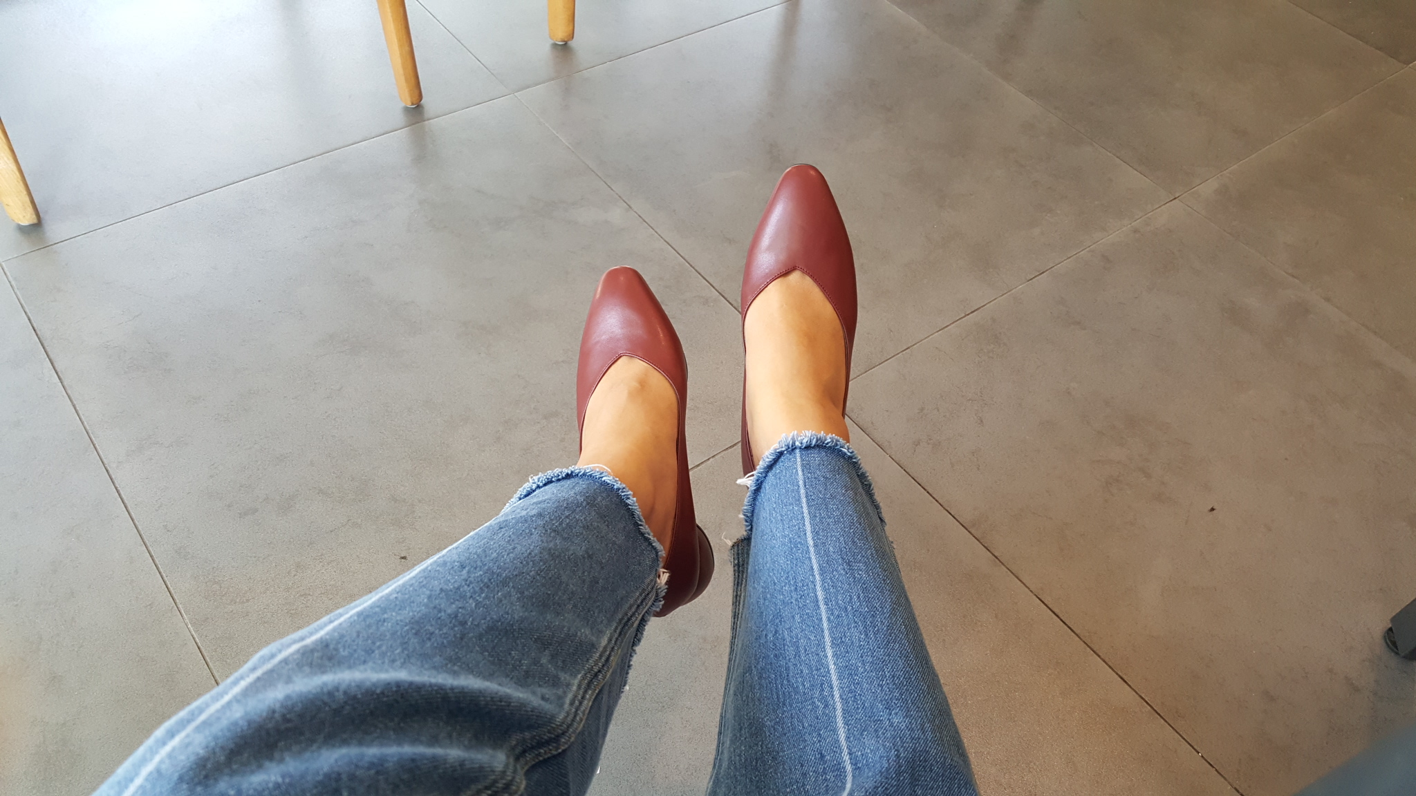 Retro Mid-Hill Pumps cm Shoes Slipper Heel 6CM or 