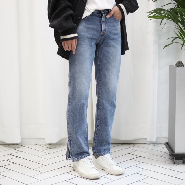 Korea Jeans Pants 2191 Denim Denim Pants Jeans Loo