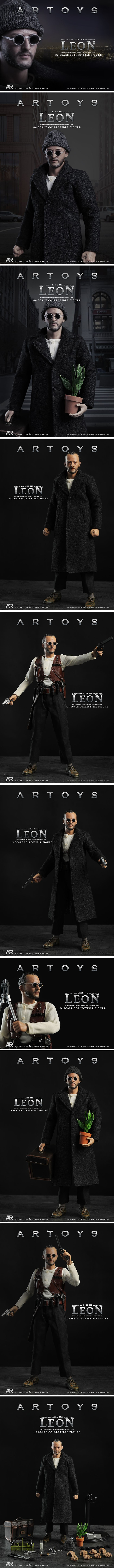 Reservation ticket AR002 Leon figure ◈ Wearing it 