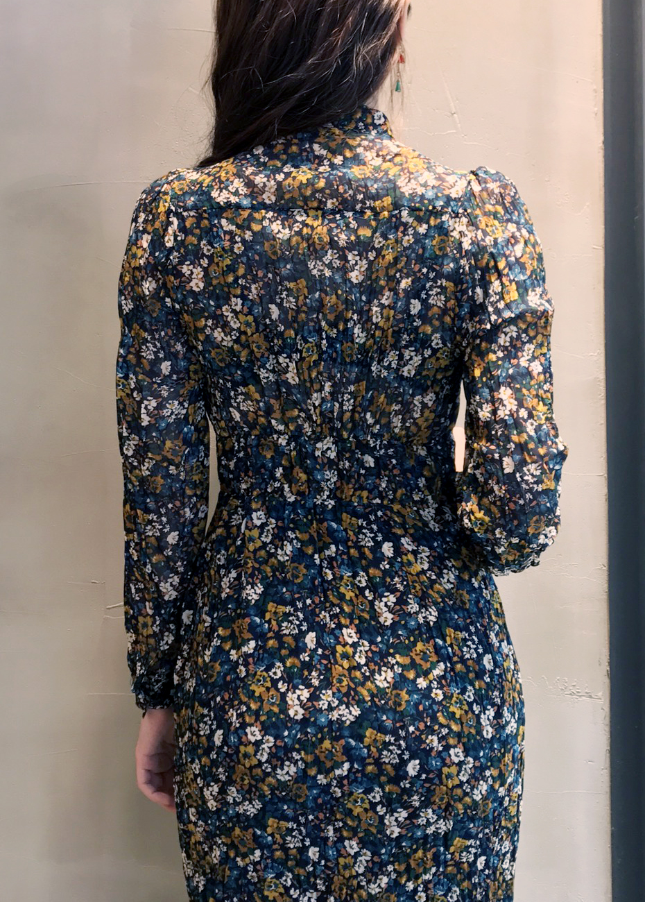 New Women Dress Free Shipping Flower Dress Frilly 