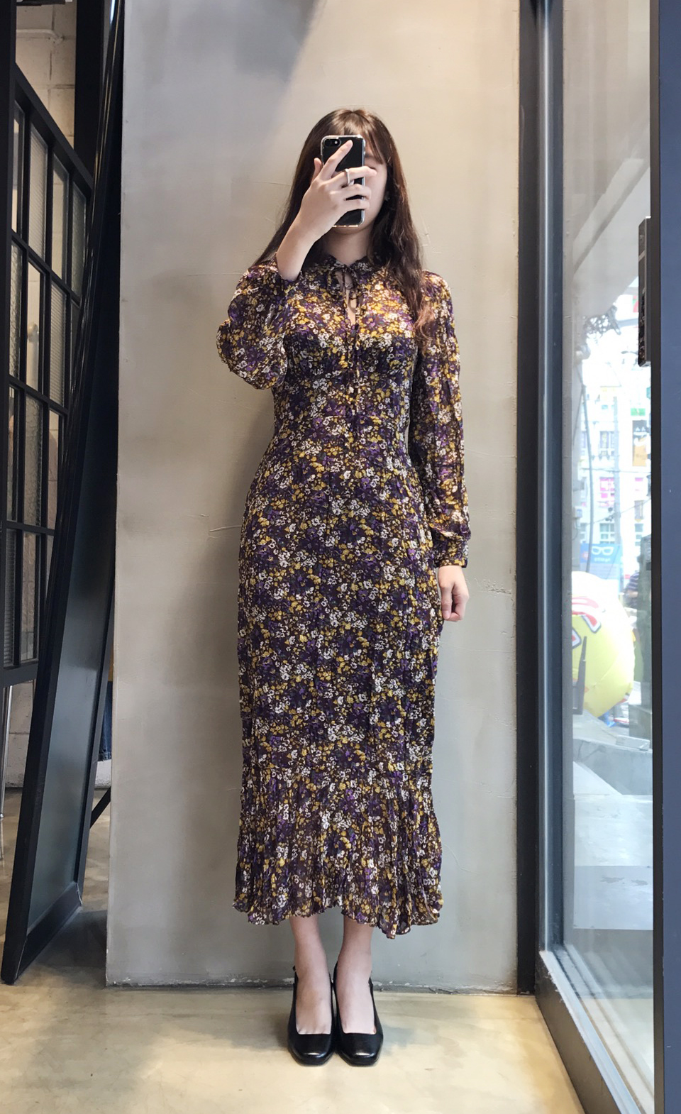 New Women Dress Free Shipping Flower Dress Frilly 