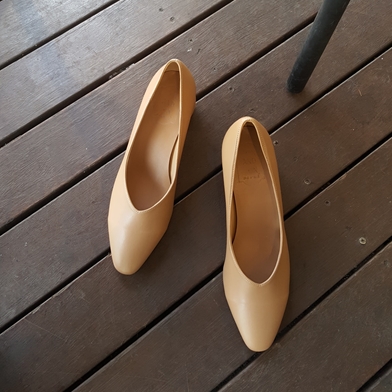 Retro Mid-Hill Pumps cm Shoes Slipper Heel 6CM or 