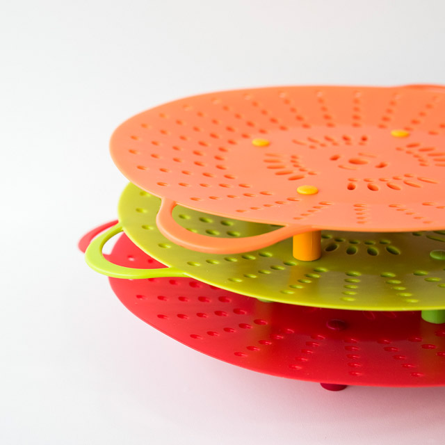 Silicone steam cooker steamed sauce pan steamed po