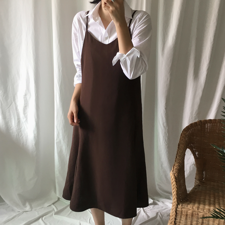 Free shipping long sleeve loose-fitting basic cott