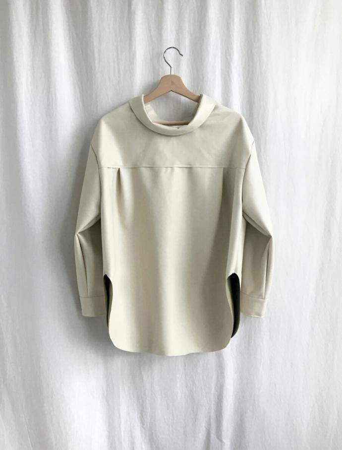 Mary Sweet Basics Fall Basic Leather Shirt 2color 