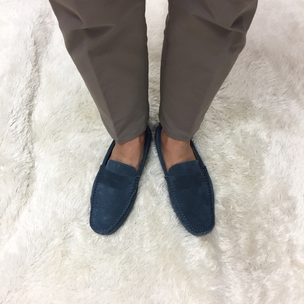 Driving shoes suede loafers 8color Stylish men Cas