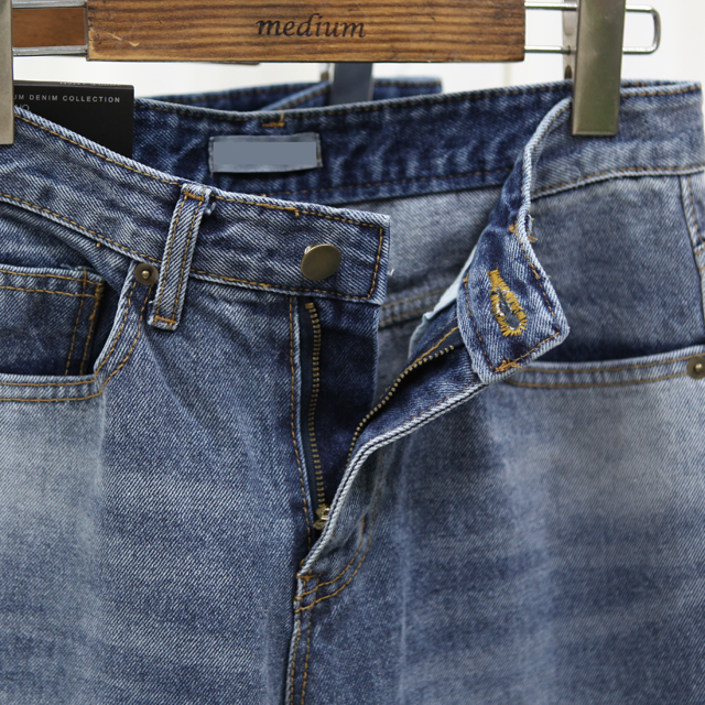 Korea Jeans Pants 2191 Denim Denim Pants Jeans Loo