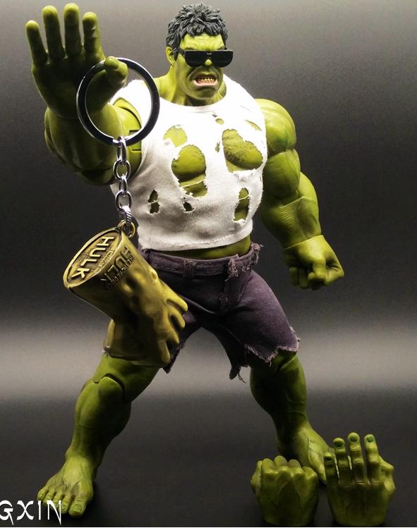Marvel Avengers 2 Hulk Figures &amp Keyring Toys G