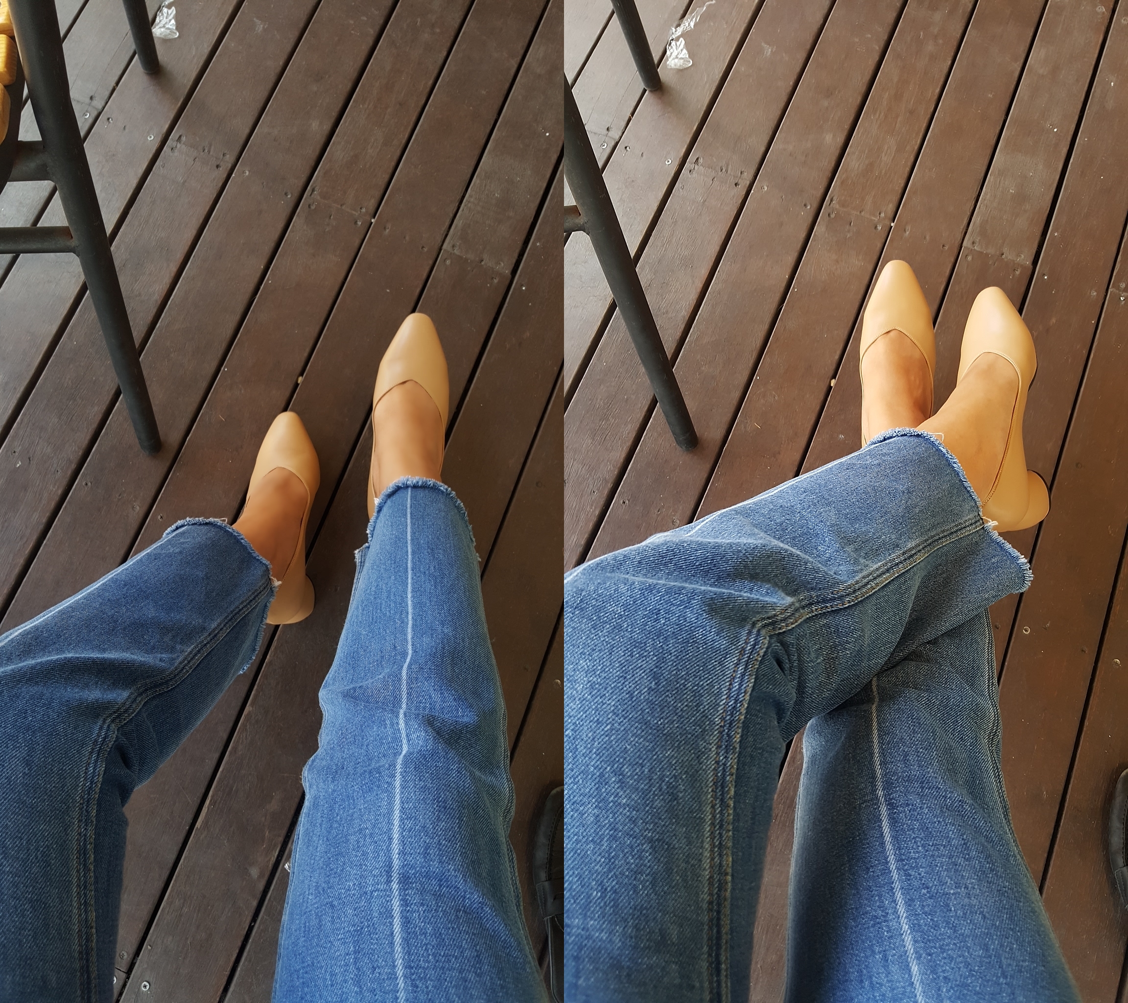 Retro Mid-Hill Pumps cm Shoes Slipper Heel 6CM or 