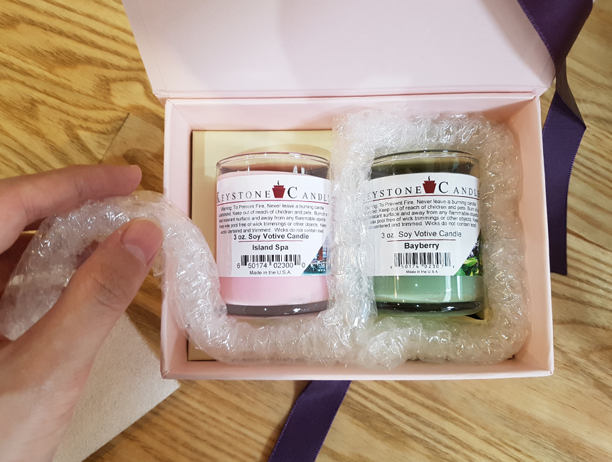 NEW CANDLE Soya Candle Keystone Bottle 2 Souvenir 