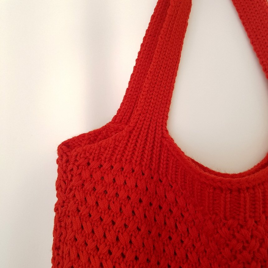 Discount discount handbag knit bag eco bag 4color 