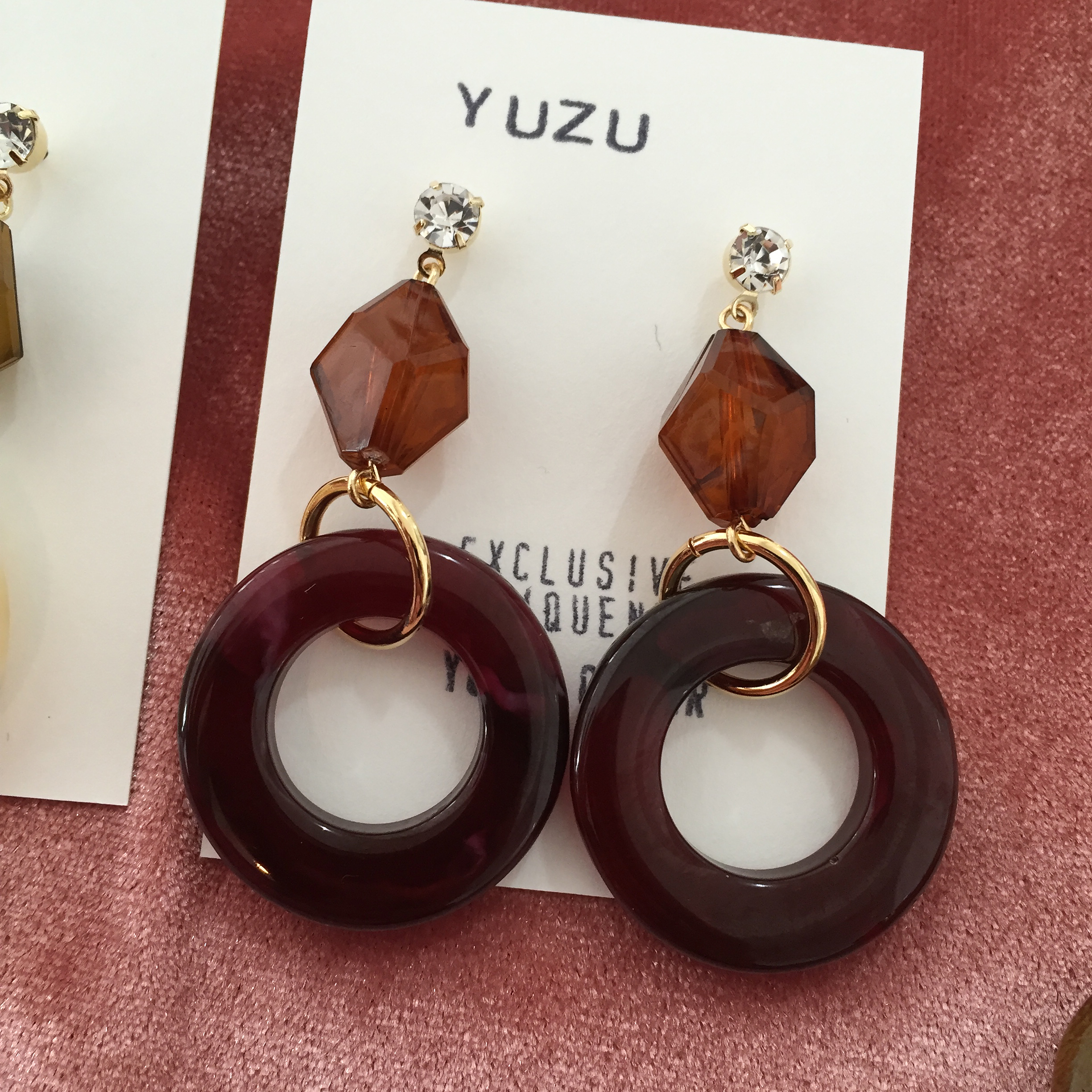 Tasswood earrings 5 ​​species 8900 won Tassle autu