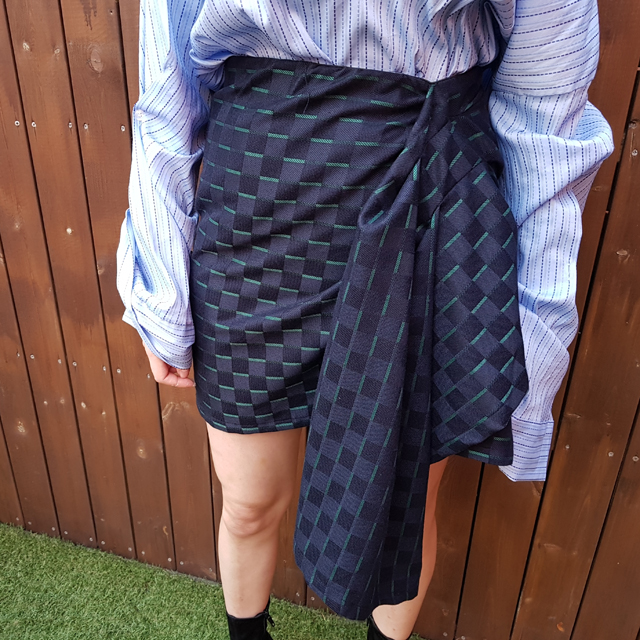 Jur Moe Unbalance Mini Skirt Fall