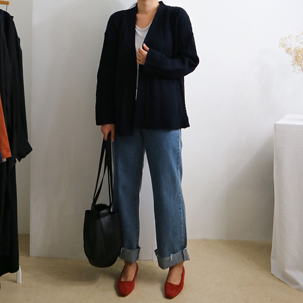 Women Jeans Pants Fall High Waist Long Wide Wide D