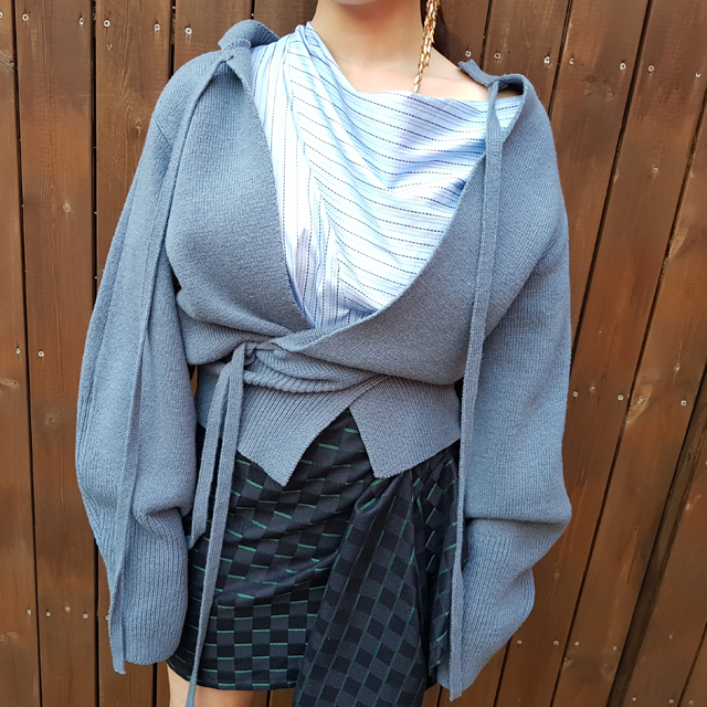 Jur Moe Unbalance Mini Skirt Fall